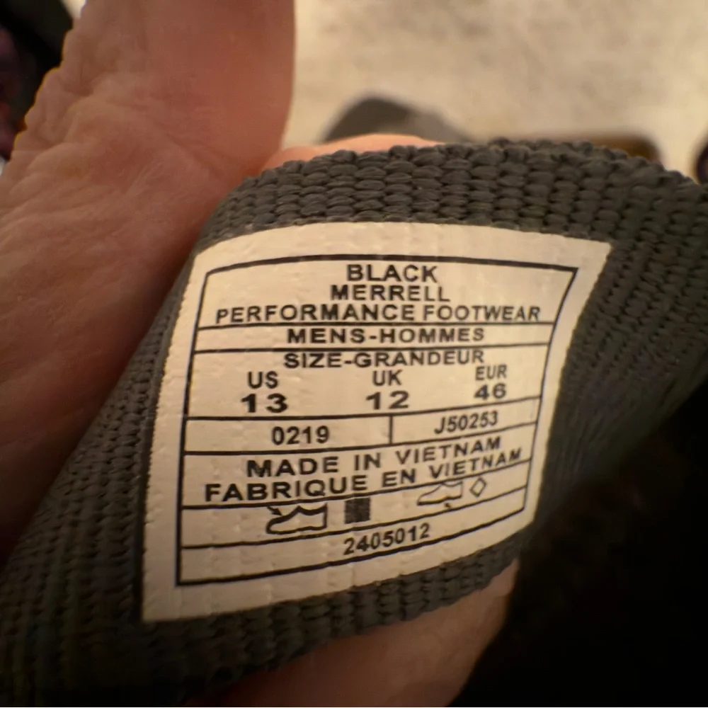 NWOT Men's Merrell Speed Fusion Sport RMX sandals in Black, Size 13 - Picture 4 of 8